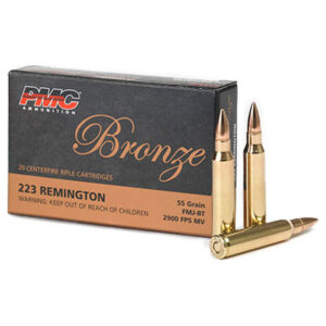 PMC Bronze .223 Rem – 55gr FMJ – 1000 Rounds Canada