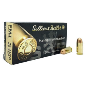 Sellier & Bellot .45 ACP – 230gr FMJ – 1000 Rounds Canada
