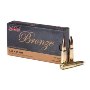 PMC Bronze 7.62x39 – 123gr FMJ – 500 Rounds Canada