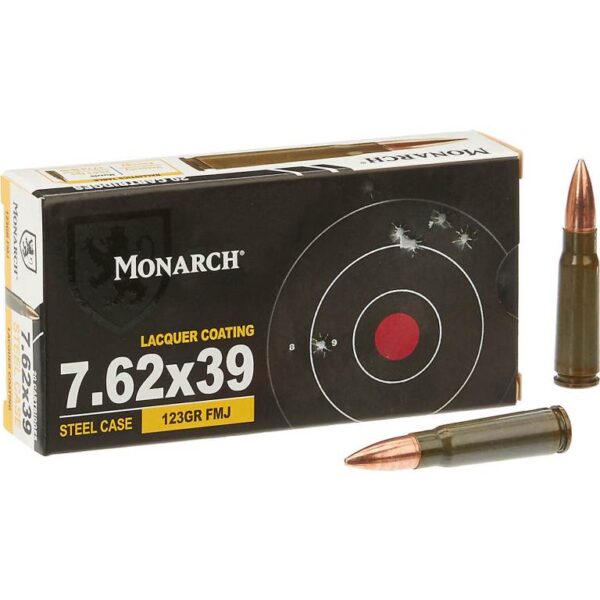 7.62×39 FMJ 122 GR 500 Rounds