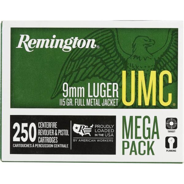 9mm Luger 115-Grain Remington UMC