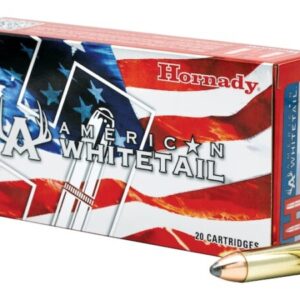 Hornady American Whitetail Ammunition 450 Bushmaster 245 Grain Interlock Spire Point Box of 500