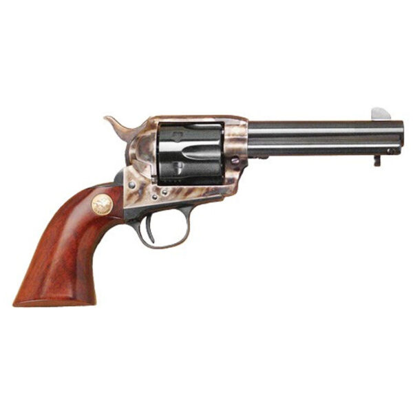Cimarron P-Model Pre-War Frame Revolver .38-40 Win 4.75″ Barrel 6 Rounds Case Hardened Frame Walnut Stocks Blued