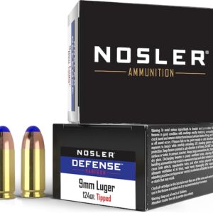 Nosler Defense Ammunition 9mm Luger +P 124 Grain Bonded Canada