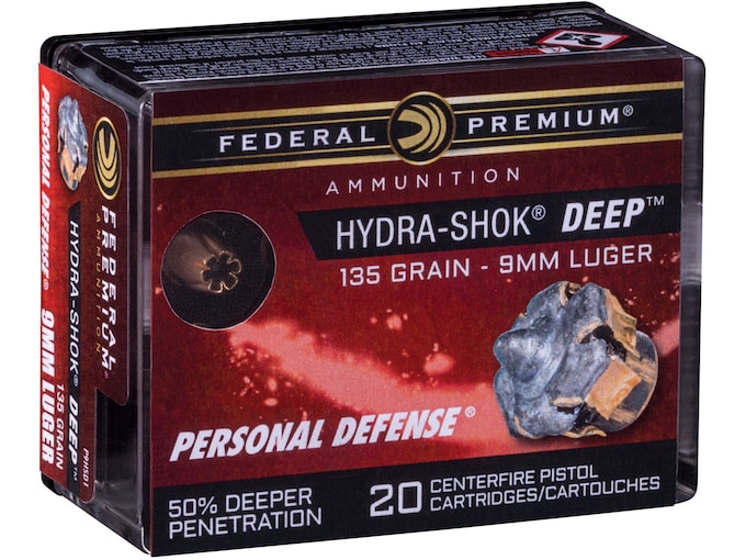 Federal Premium Personal Defense Ammunition 9mm Luger 135 Grain Canada