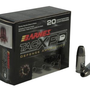 Barnes TAC-XPD Ammunition 9mm Luger +P 115 Grain TAC-XP Canada